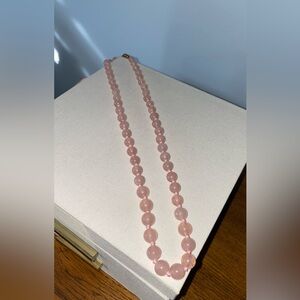 Pink Beaded Necklace